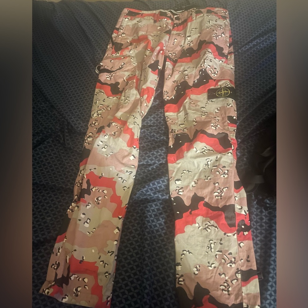 stone Island Mens Cargo Pants Size 33